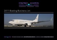 2011 Boing Business Jet